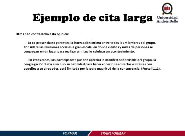 citas web mla
